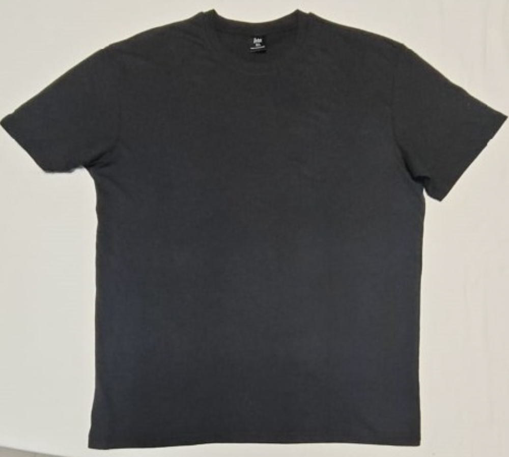 Charcoal Black Crewneck T-Shirt